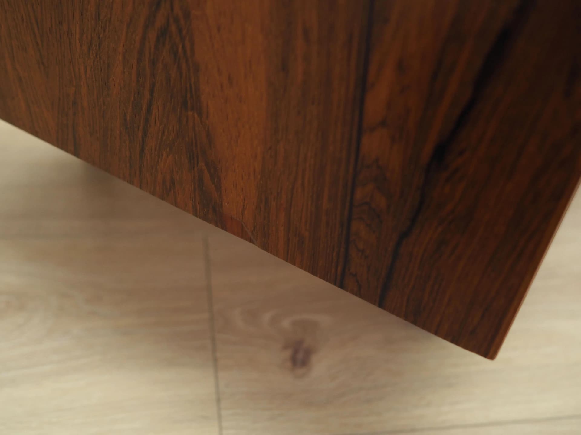 Komoda, palisander brąz ciemny, proj. C. Jensen, dla Hundevad, Dania, lata 70. - 42784