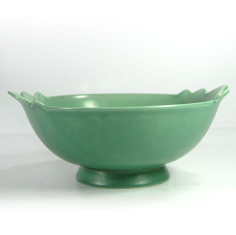 Bowl Art Deco, turquoise, ceramics, Villeroy & Boch, Luxembourg, 1930s. - 41600
