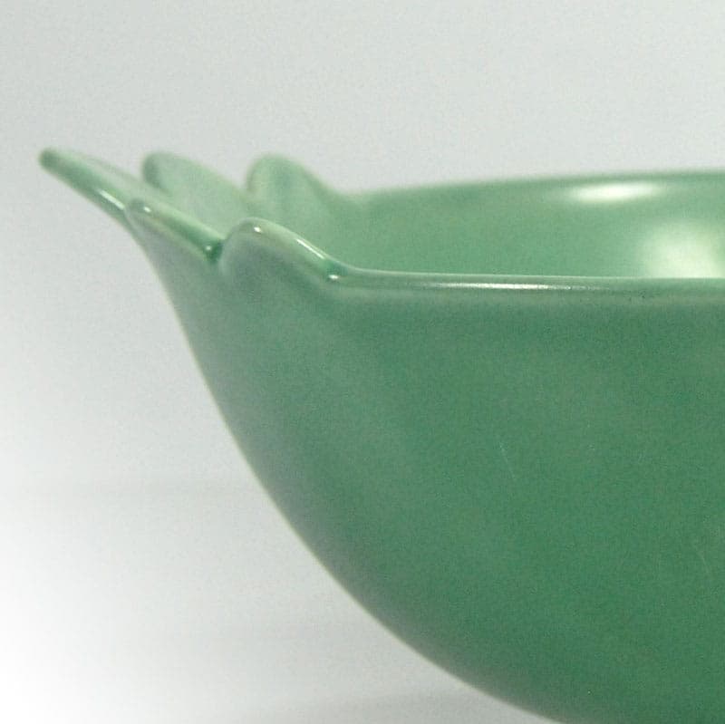 Bowl Art Deco, turquoise, ceramics, Villeroy & Boch, Luxembourg, 1930s. - 41599