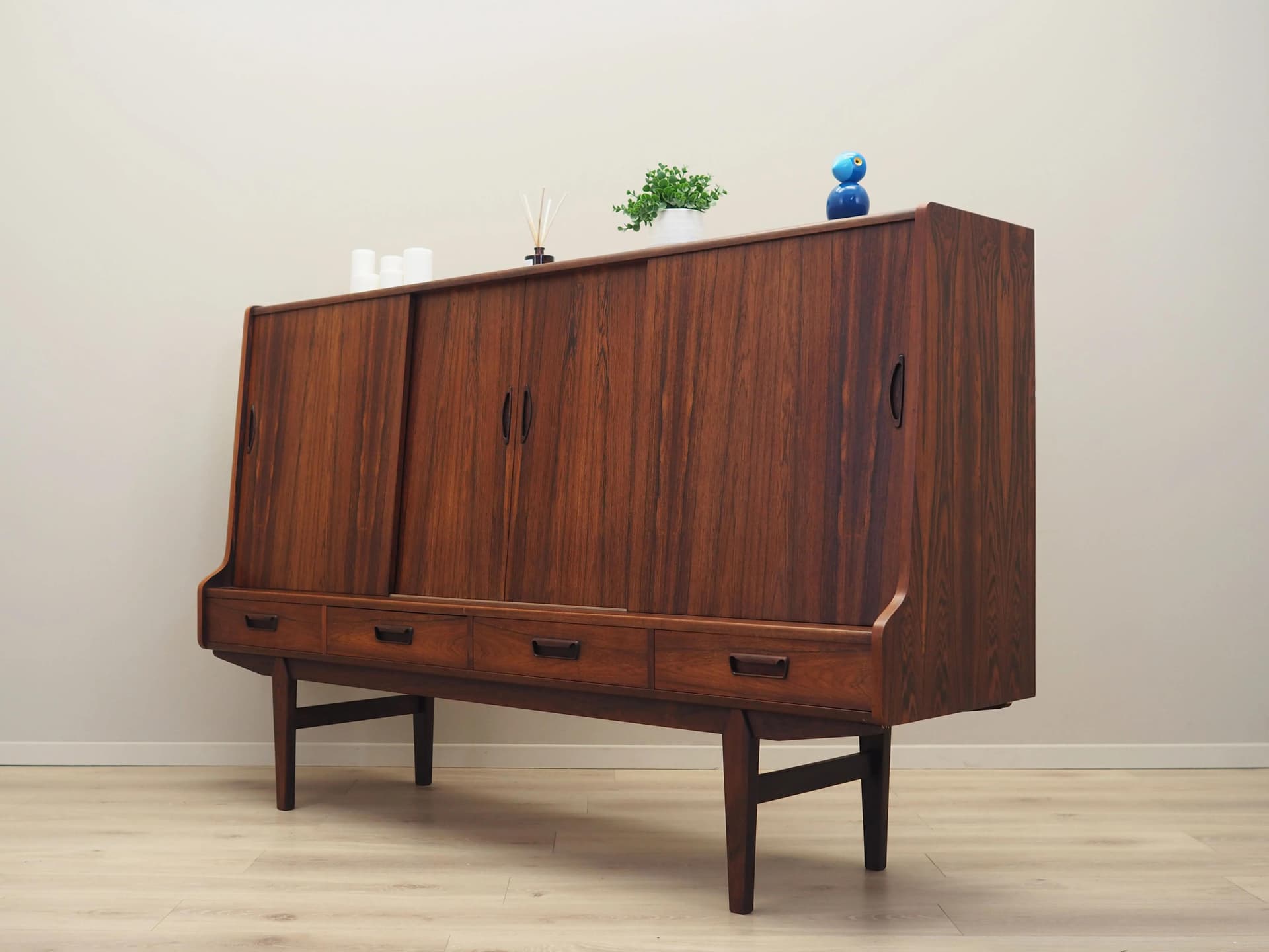 Highboard, palisander, Dania, lata 60. - 42741