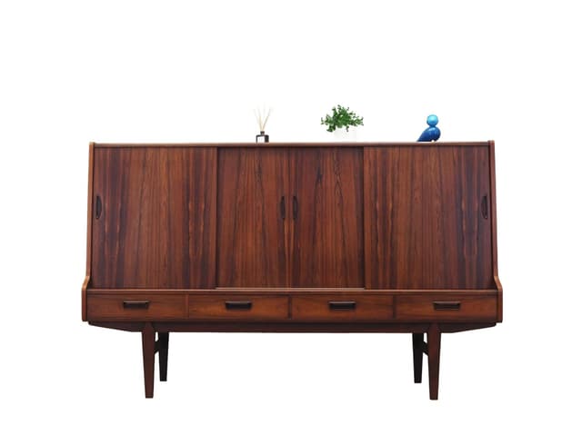 Highboard, palisander, Dania, lata 60. - WYMIARY