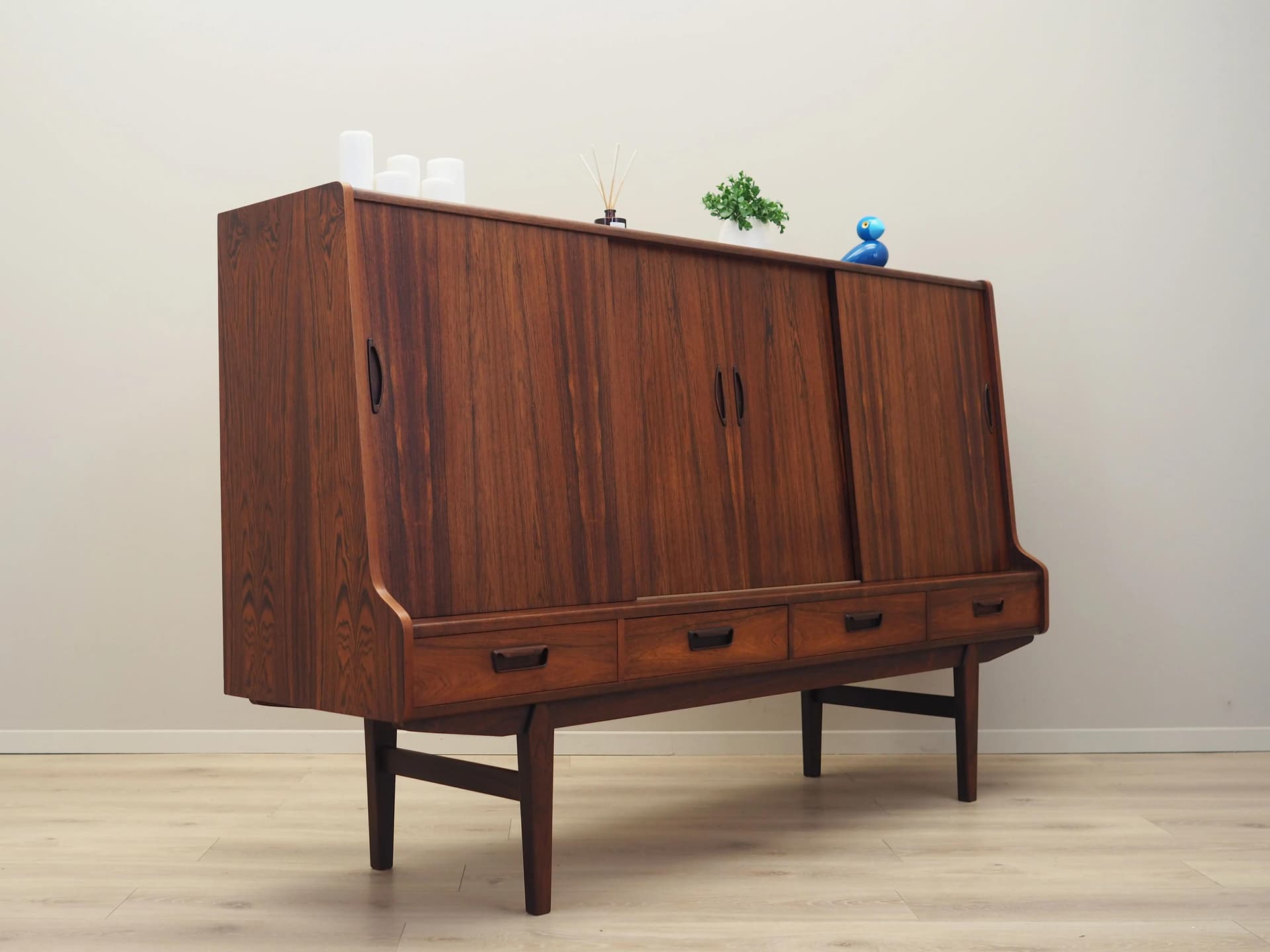 Highboard, palisander, Dania, lata 60. - 42742