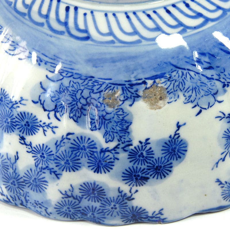 Misa Meiji, biało-niebieska, porcelana, Japonia, początek XX w. - 41461