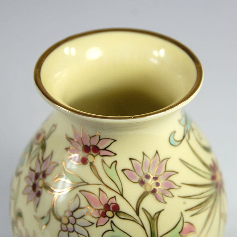 Wazon secesyjny, porcelana ivory white, Zsolnay, Węgry - 41449