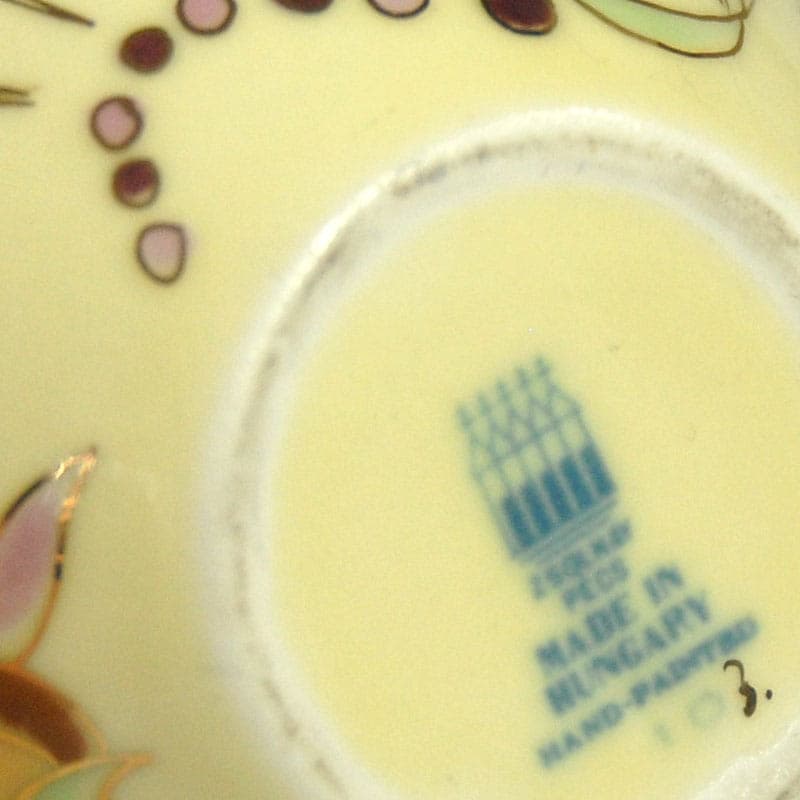 Wazon secesyjny, porcelana ivory white, Zsolnay, Węgry - 41453