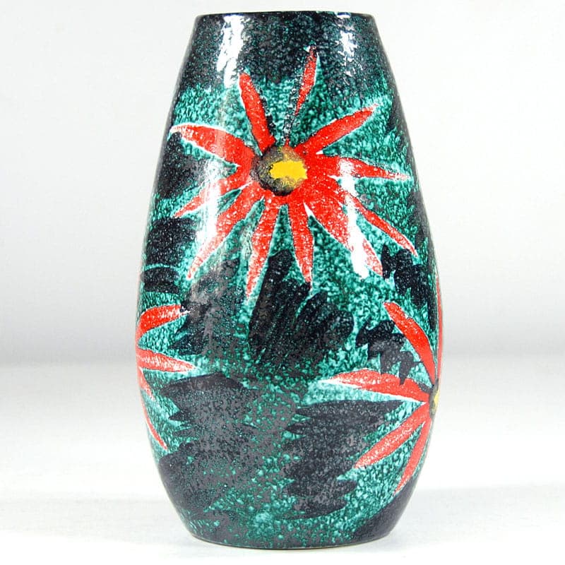 Wazon, multikolor, ceramika, Włochy, lata 60. - 41429