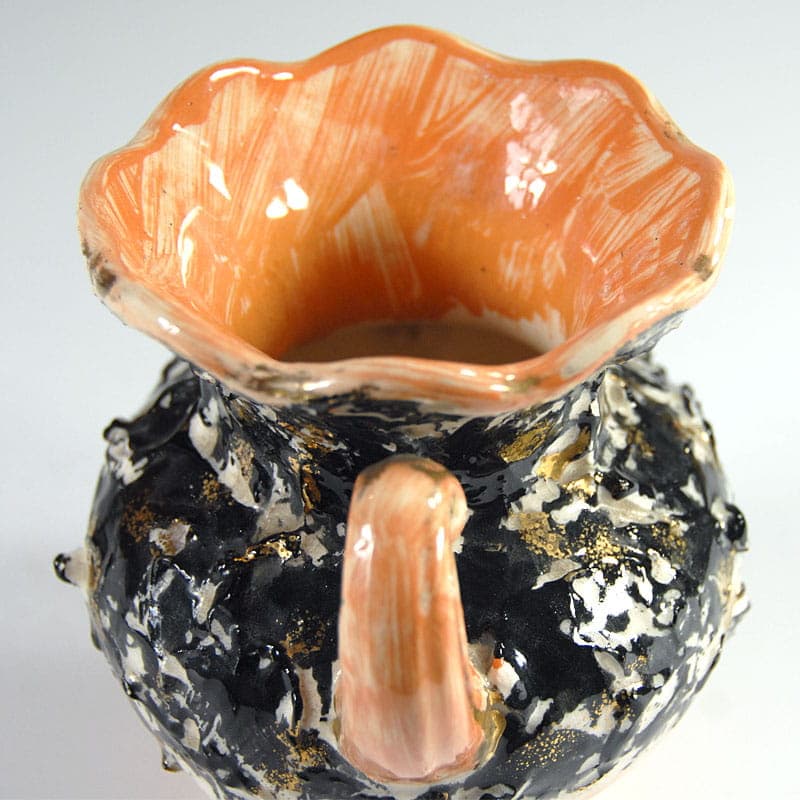 Wazon, multikolor, ceramika, Włochy, lata 60. - 41415