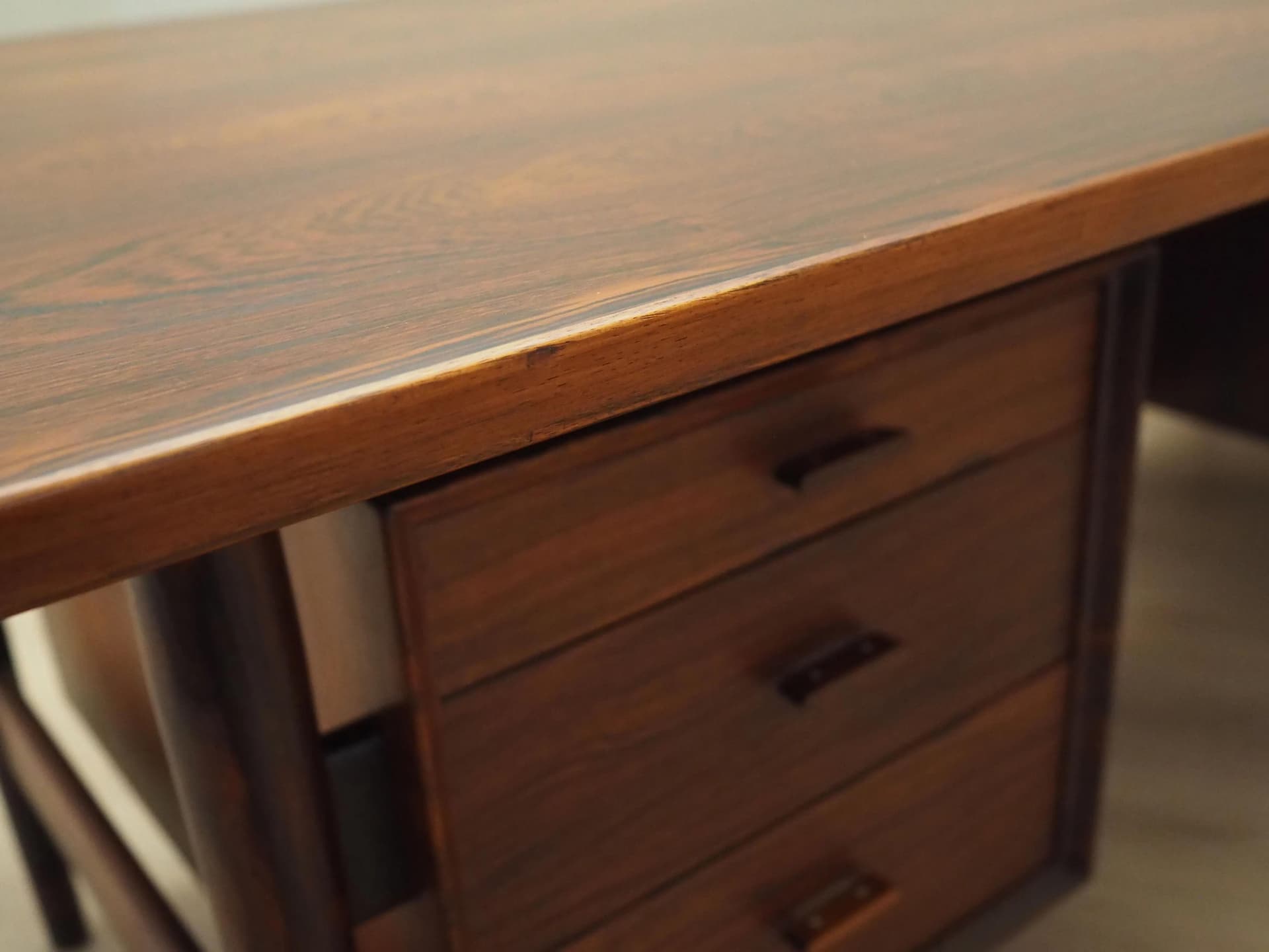 Desk, brown rosewood, by A. Vodder, for Sibast, Denmark, 1960s - 42570