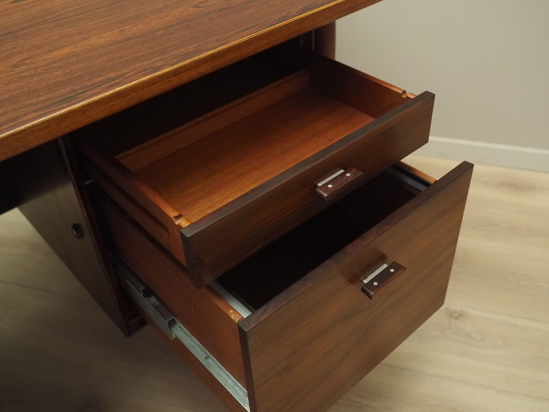 Desk, brown rosewood, by A. Vodder, for Sibast, Denmark, 1960s - 50882