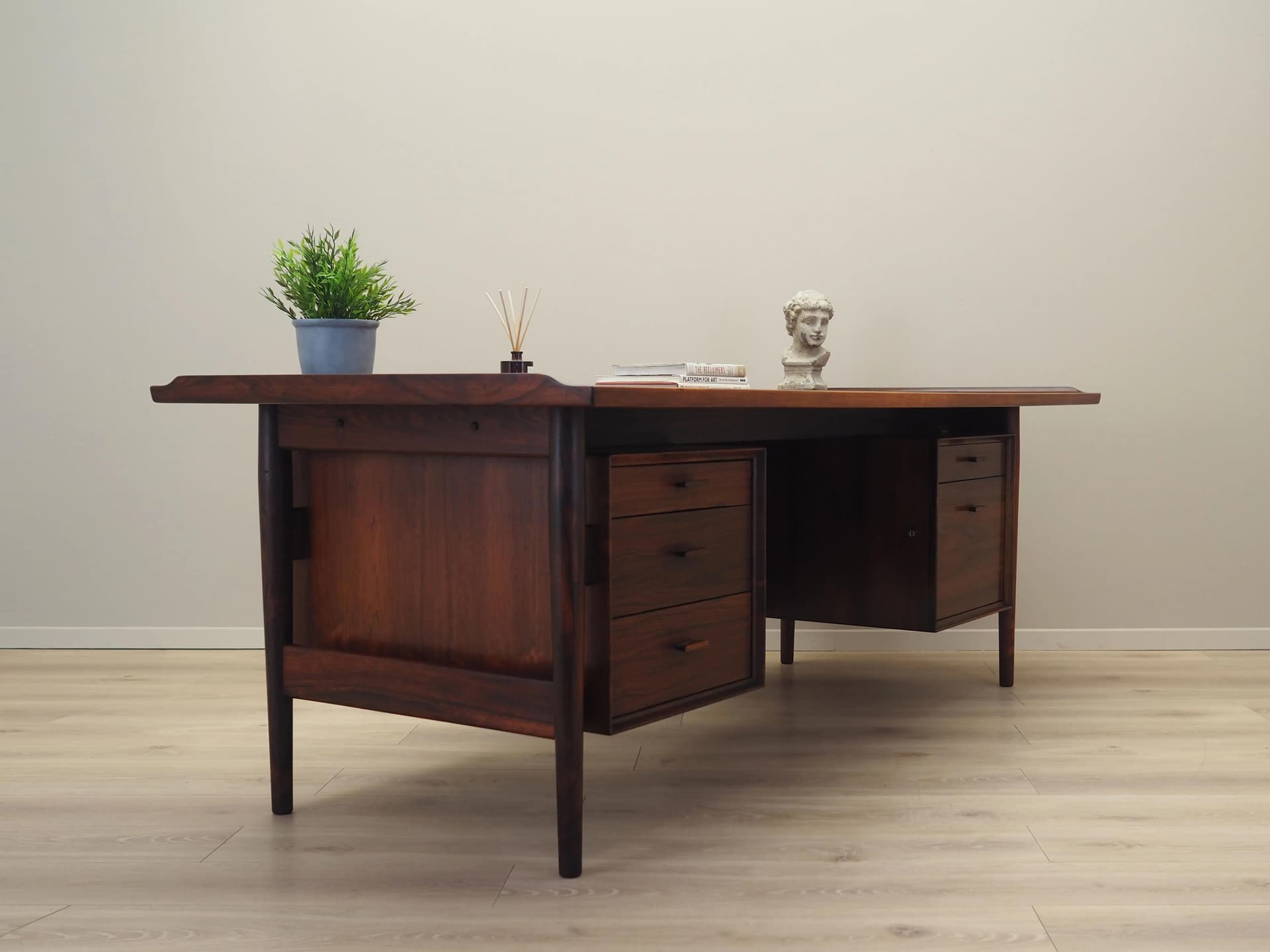 Desk, brown rosewood, by A. Vodder, for Sibast, Denmark, 1960s - 42565
