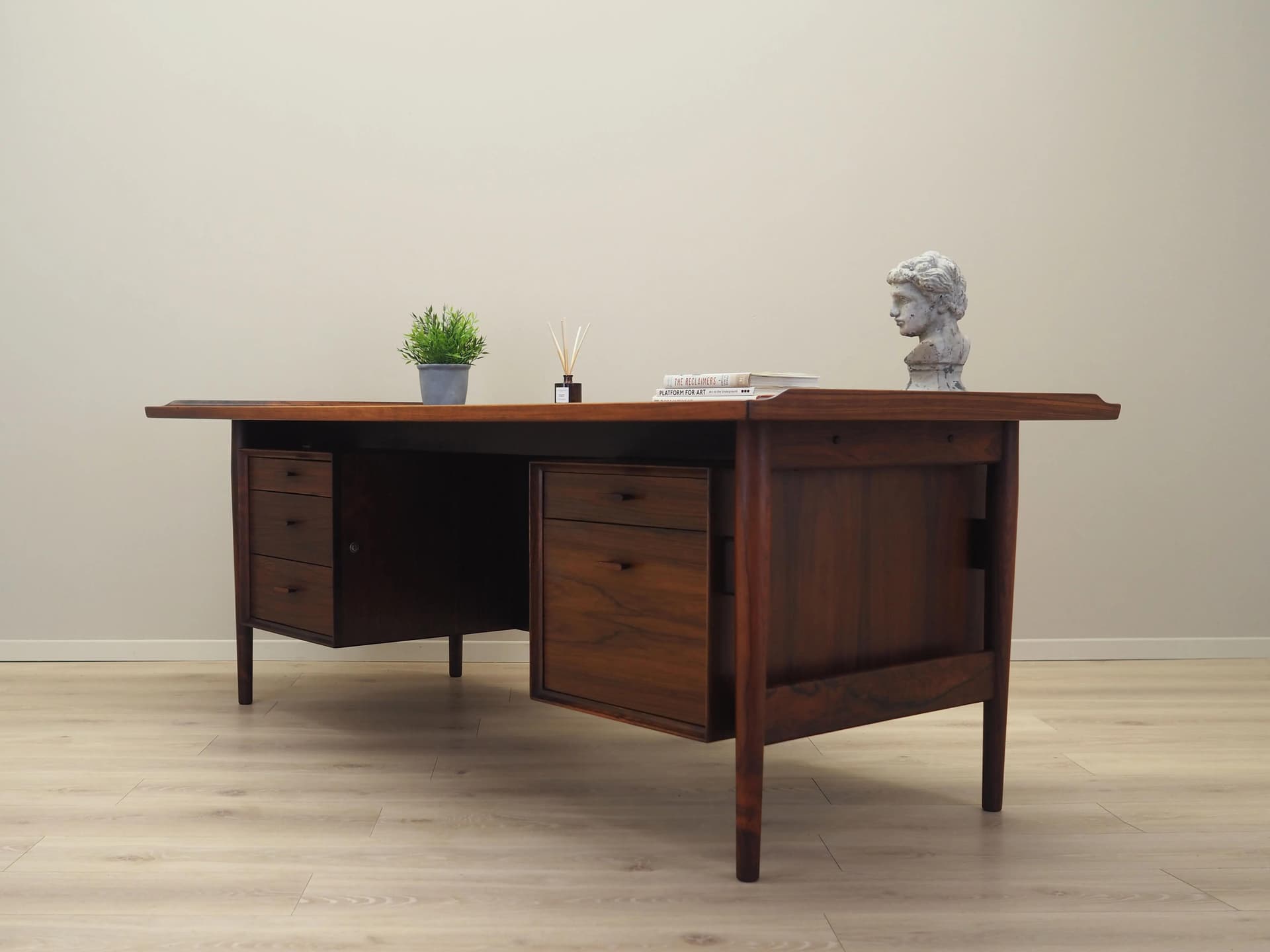 Desk, brown rosewood, by A. Vodder, for Sibast, Denmark, 1960s - 42564