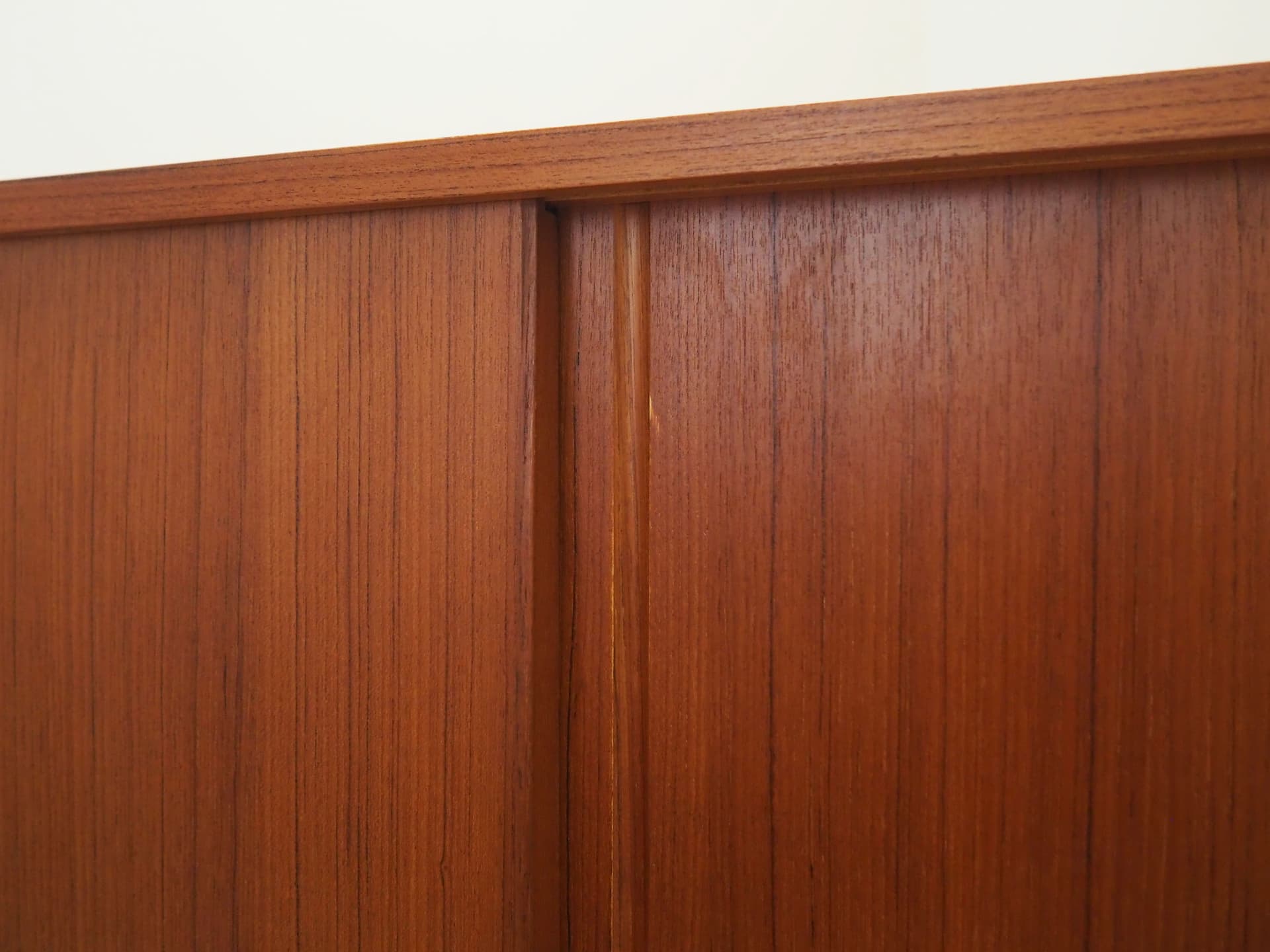 Sideboard, tek, pomarańczowy, Dania, lata 70. - 50869