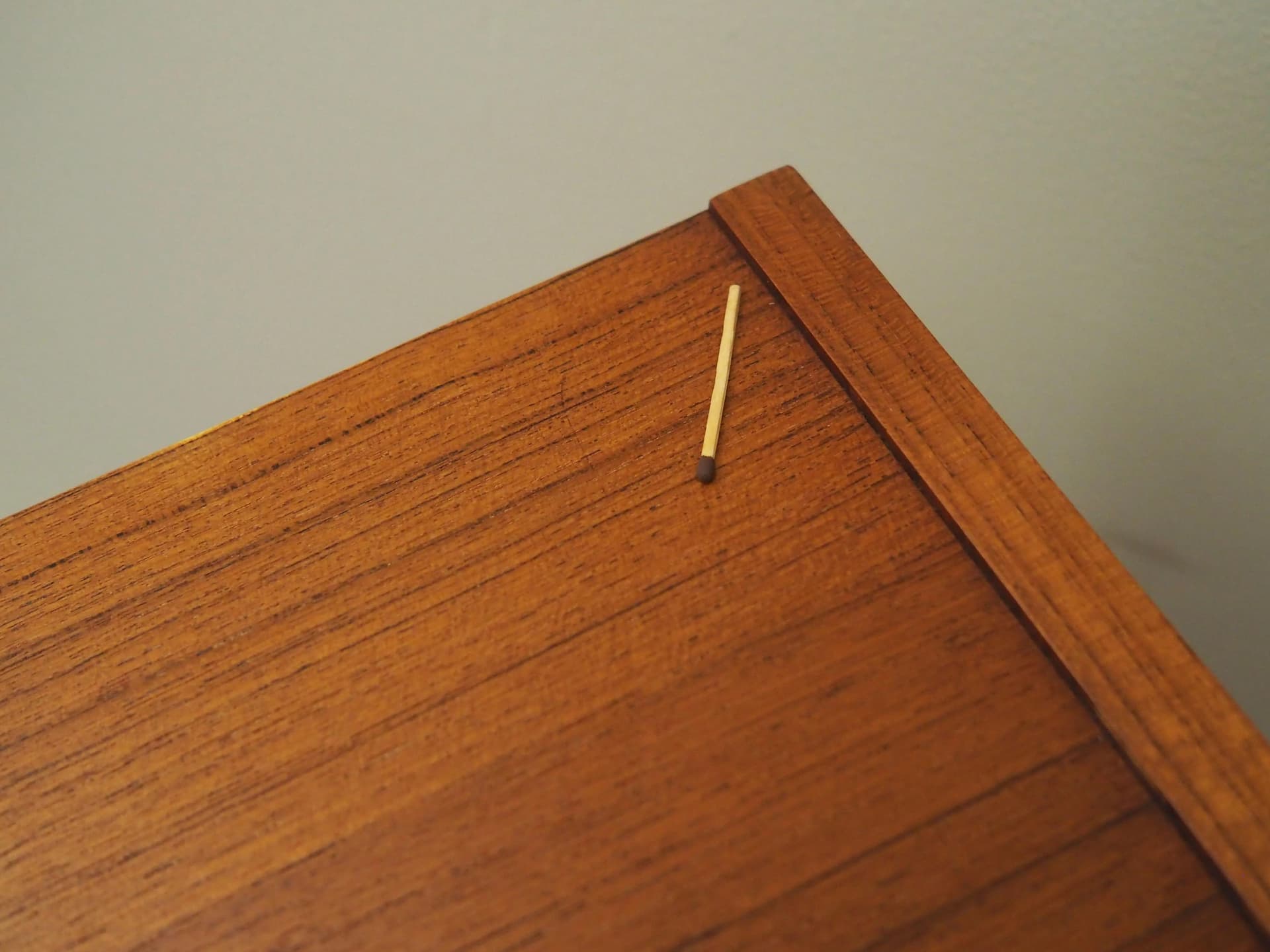 Sideboard, tek, pomarańczowy, Dania, lata 70. - 42559