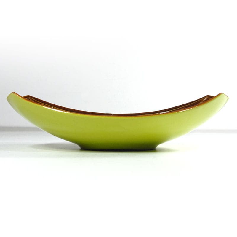 Centerpiece, green ceramic, Italy, 1960s. - 41353