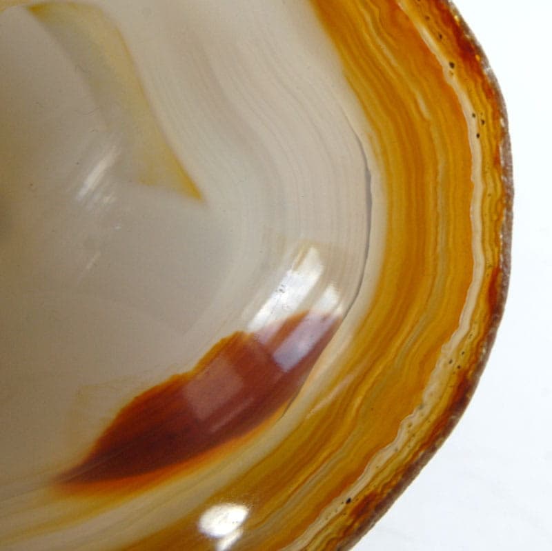 Set of bowls, beige agate, 1960s - 41348