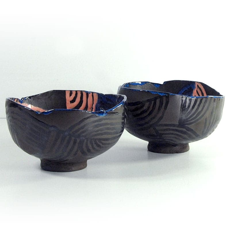 Para misek autorskich, ceramika multikolor, proj. J. Wysocka-Panasiewicz, Polska, XXI w. - 41313