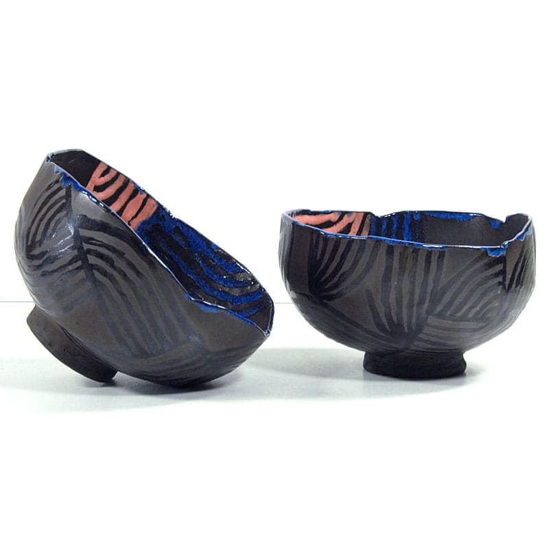 Para misek autorskich, ceramika multikolor, proj. J. Wysocka-Panasiewicz, Polska, XXI w. - 41316