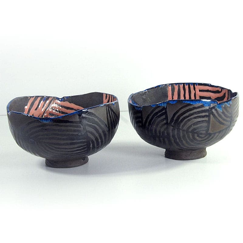 Para misek autorskich, ceramika multikolor, proj. J. Wysocka-Panasiewicz, Polska, XXI w. - 41312