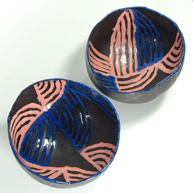 Para misek autorskich, ceramika multikolor, proj. J. Wysocka-Panasiewicz, Polska, XXI w. - 41311