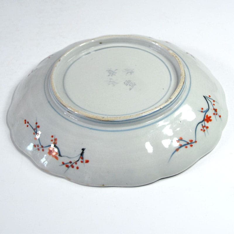 Patera Imari, multikolor, fajans, Japonia, przełom XIX/XX w. - 41242