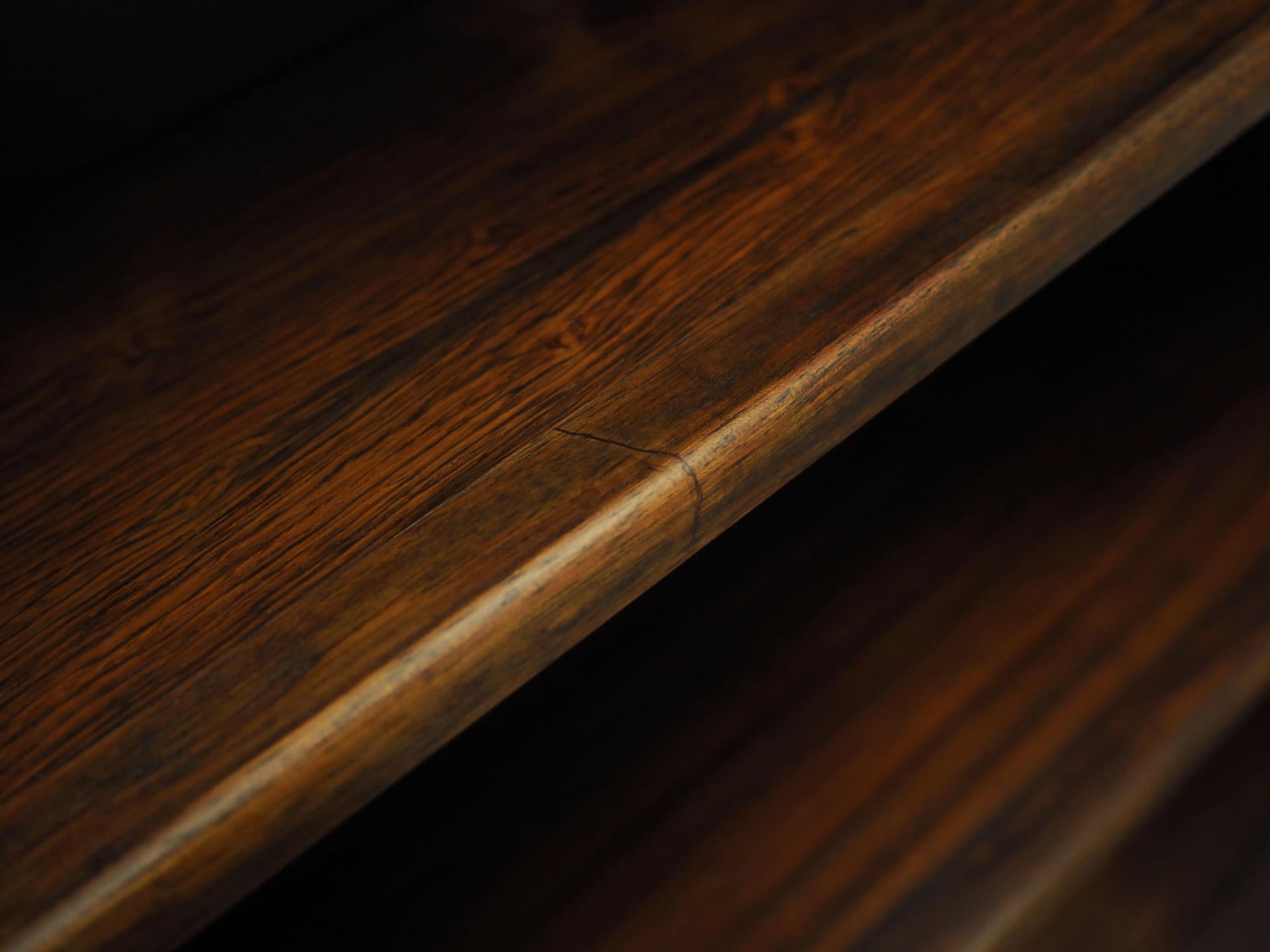 Biblioteczka, palisander brązowy, Dania, lata 60. - 42462