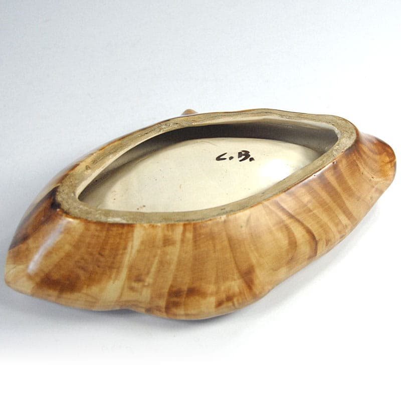 Platter, Vallauris, beige, ceramics, France, 1960s. - 41184