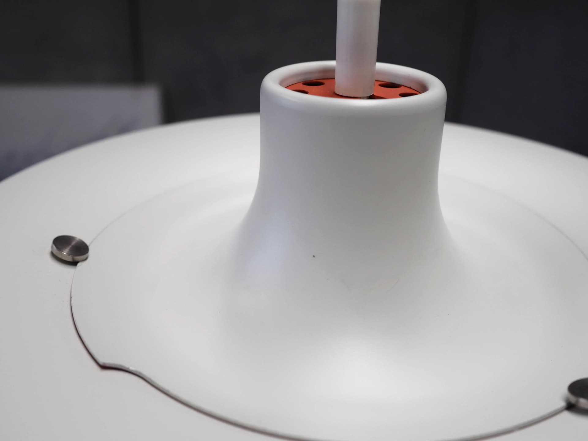 Pendant Lamp PH 5, white metal, by P. Henningsen, Louis Poulsen, Denmark, 1970s. - 42392