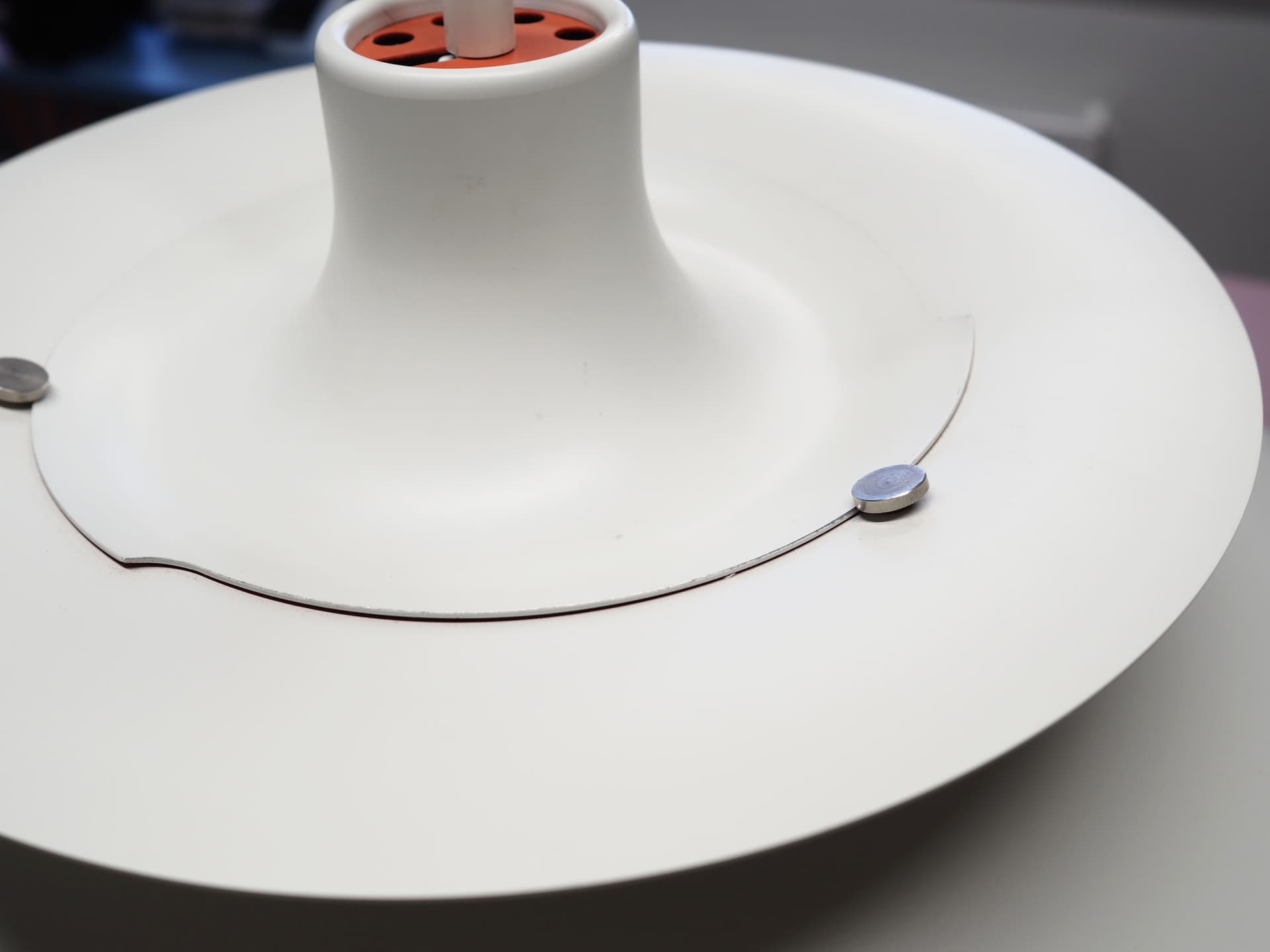 Pendant Lamp PH 5, white metal, by P. Henningsen, Louis Poulsen, Denmark, 1970s. - 51599