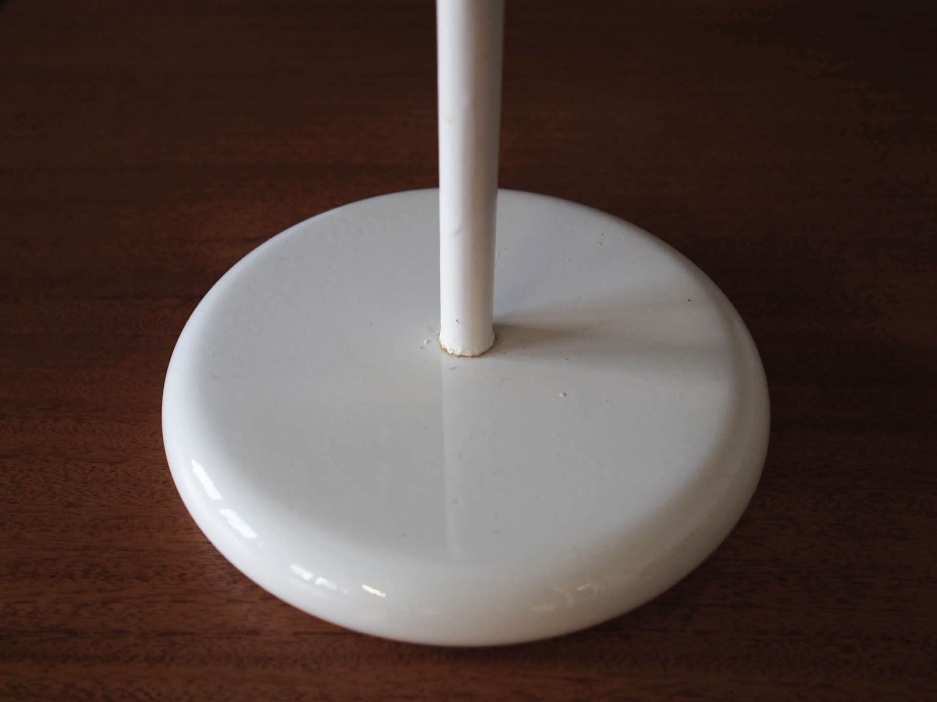 Desk lamp, white, metal plastic, Denmark, 1970s - 51596