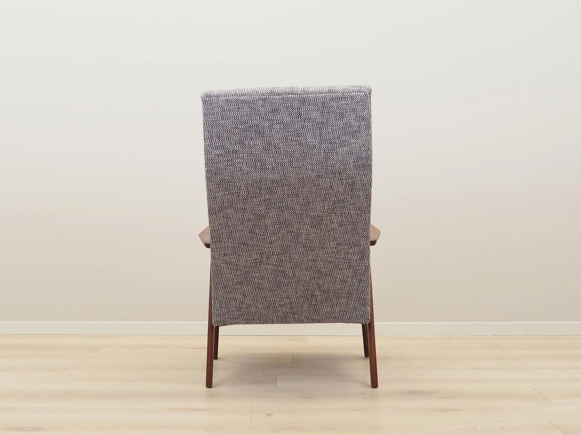 Armchair, grey mahogany, Denmark, 1960s. - 42331
