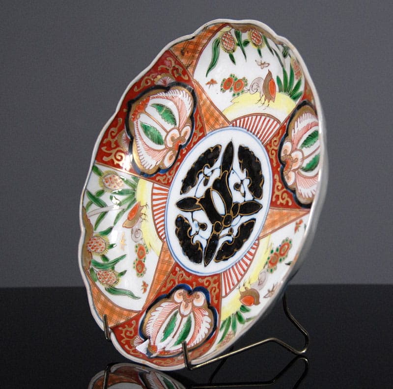Imari Dish, multicolor, ceramics, Japan, late 19th/early 20th c. - 42101