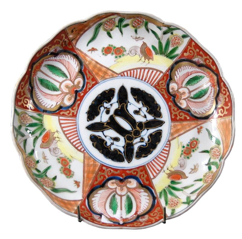 Imari Dish, multicolor, ceramics, Japan, late 19th/early 20th c.