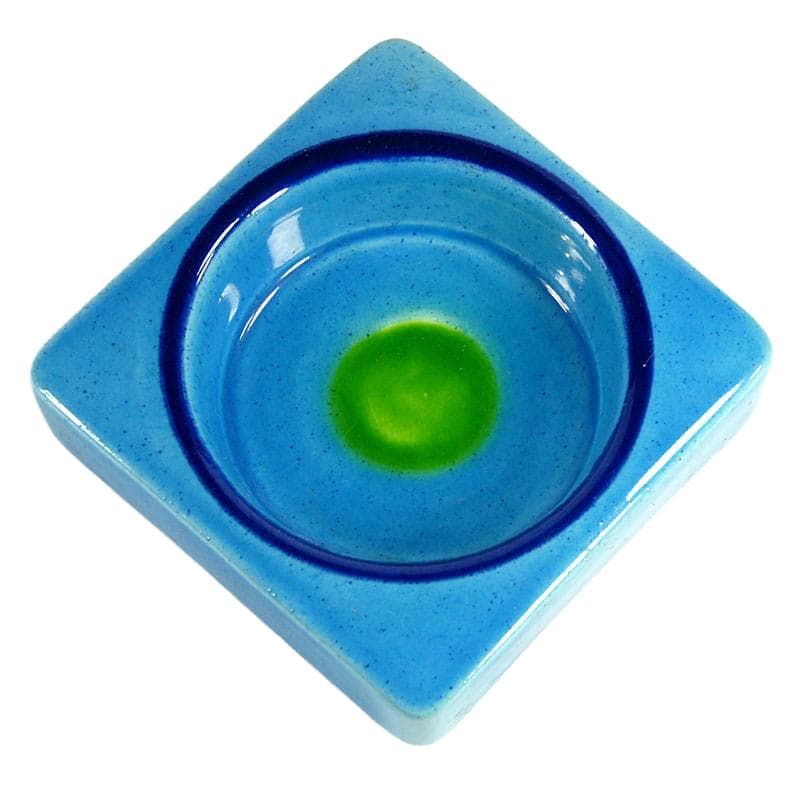 Blue Ceramic Dish, Baldelli, Italy, 1960s - 4454