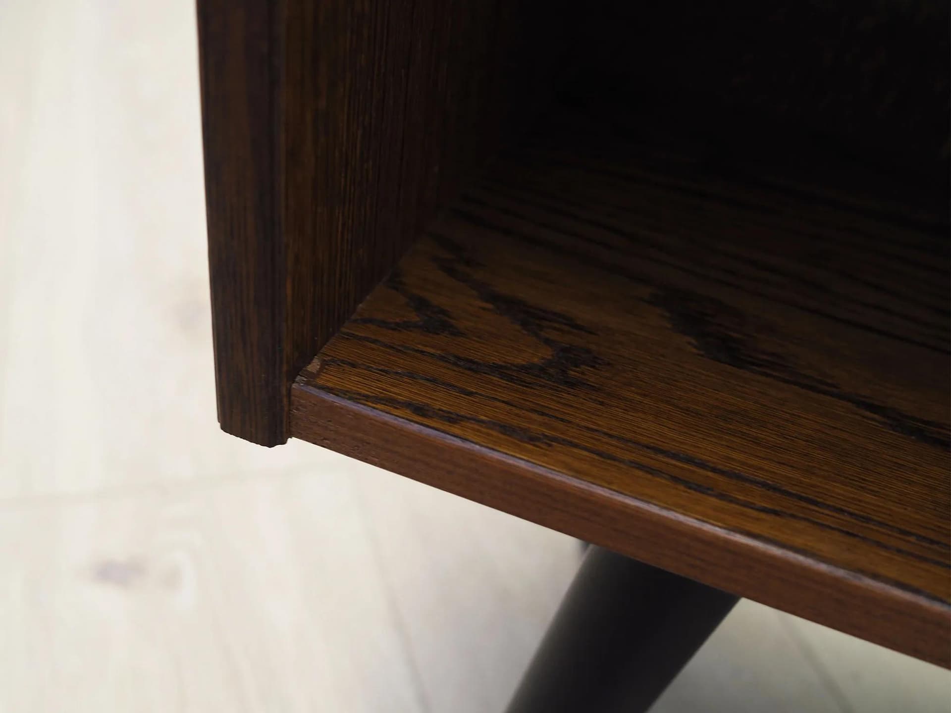 Regał, dąb brązowy ciemny, Dania, lata 70. - 42202