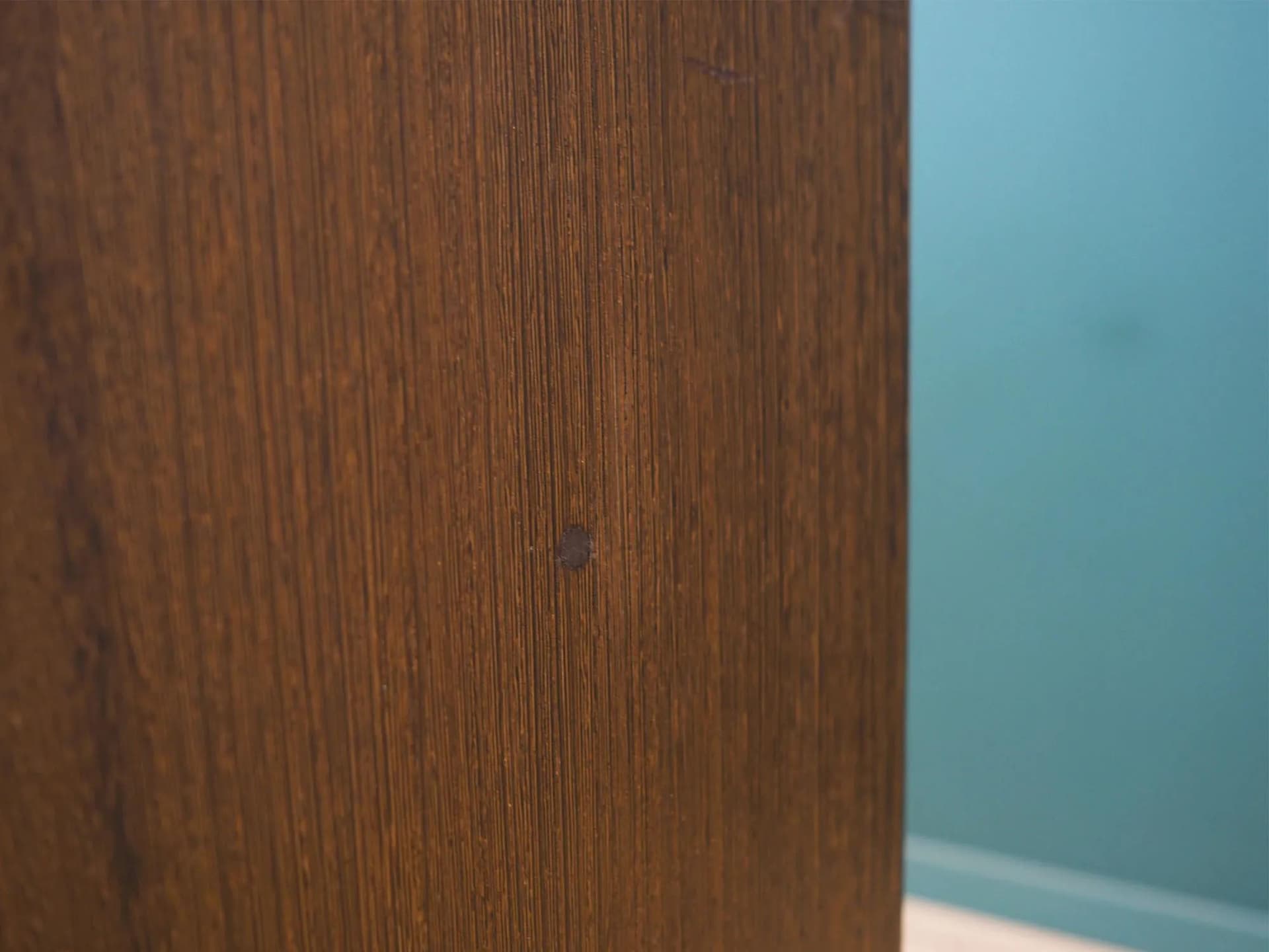 Regał, dąb brązowy ciemny, Dania, lata 70. - 42206