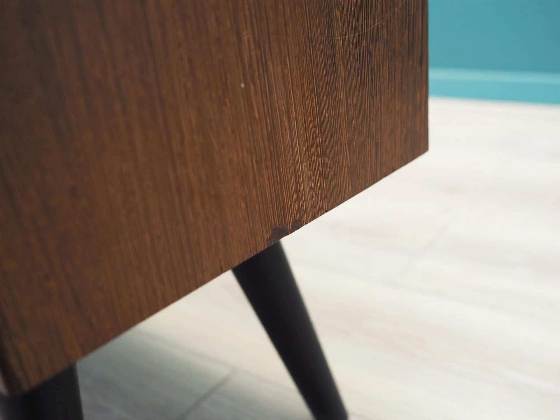 Regał, dąb brązowy ciemny, Dania, lata 70. - 42204