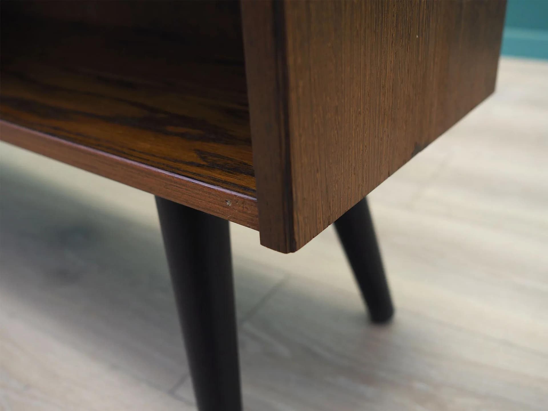 Regał, dąb brązowy ciemny, Dania, lata 70. - 42201