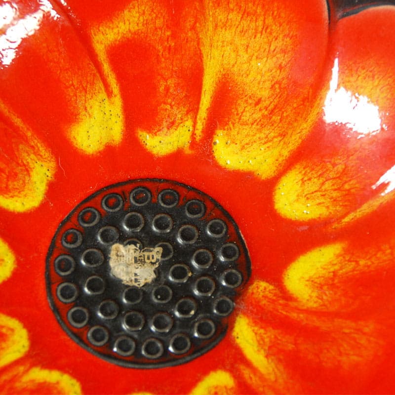 Ceramic bowl, multicolor, Germany, 1970s. - 43173