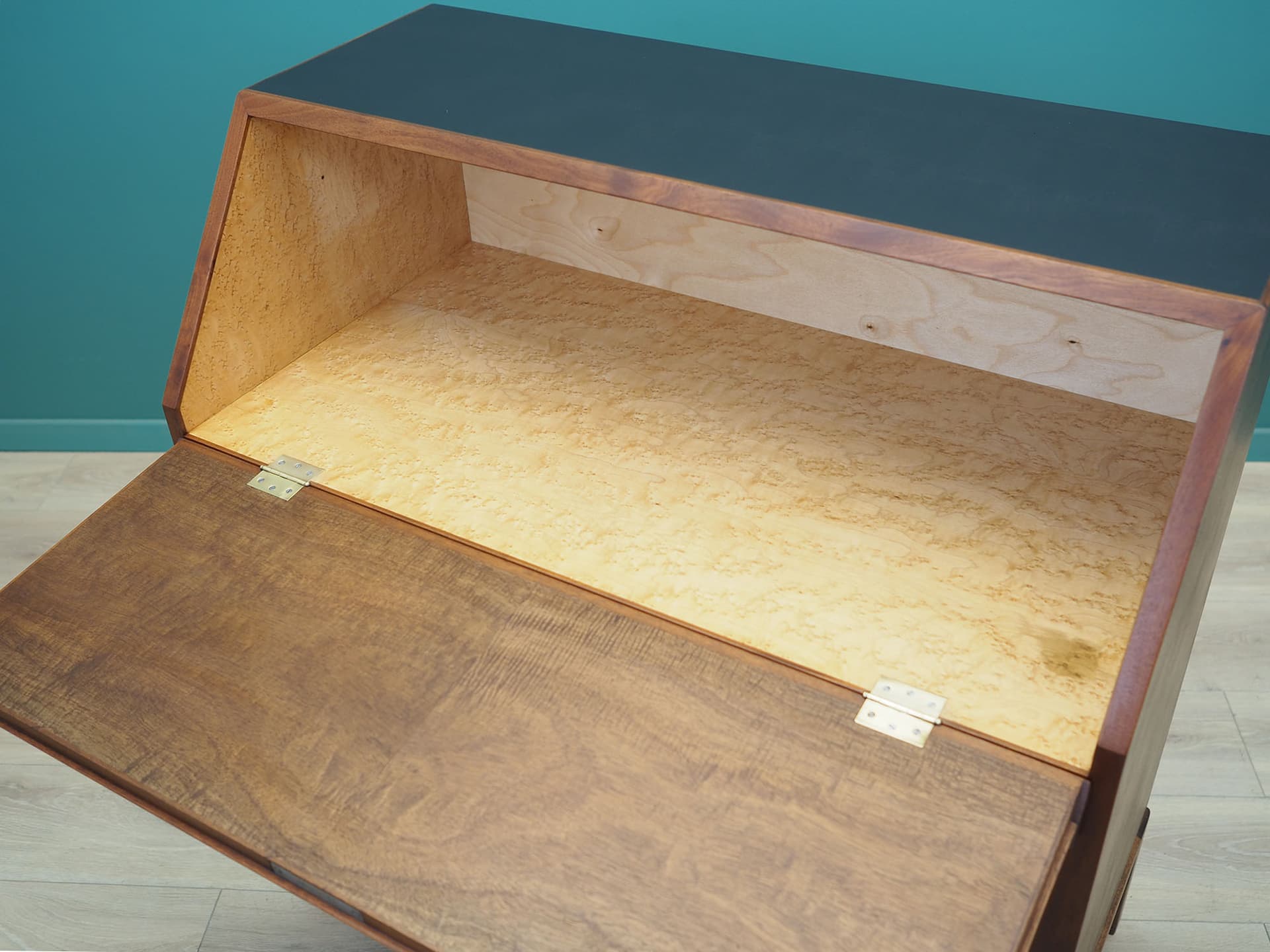 Secretary Desk, walnut, plywood, Denmark, 1960s - 51525