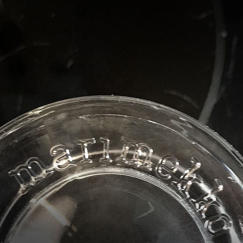 Zestaw świeczników Kivi, szkło transparentne, proj. H. Orvola, Iittala, Finlandia, lata 80. - 43090