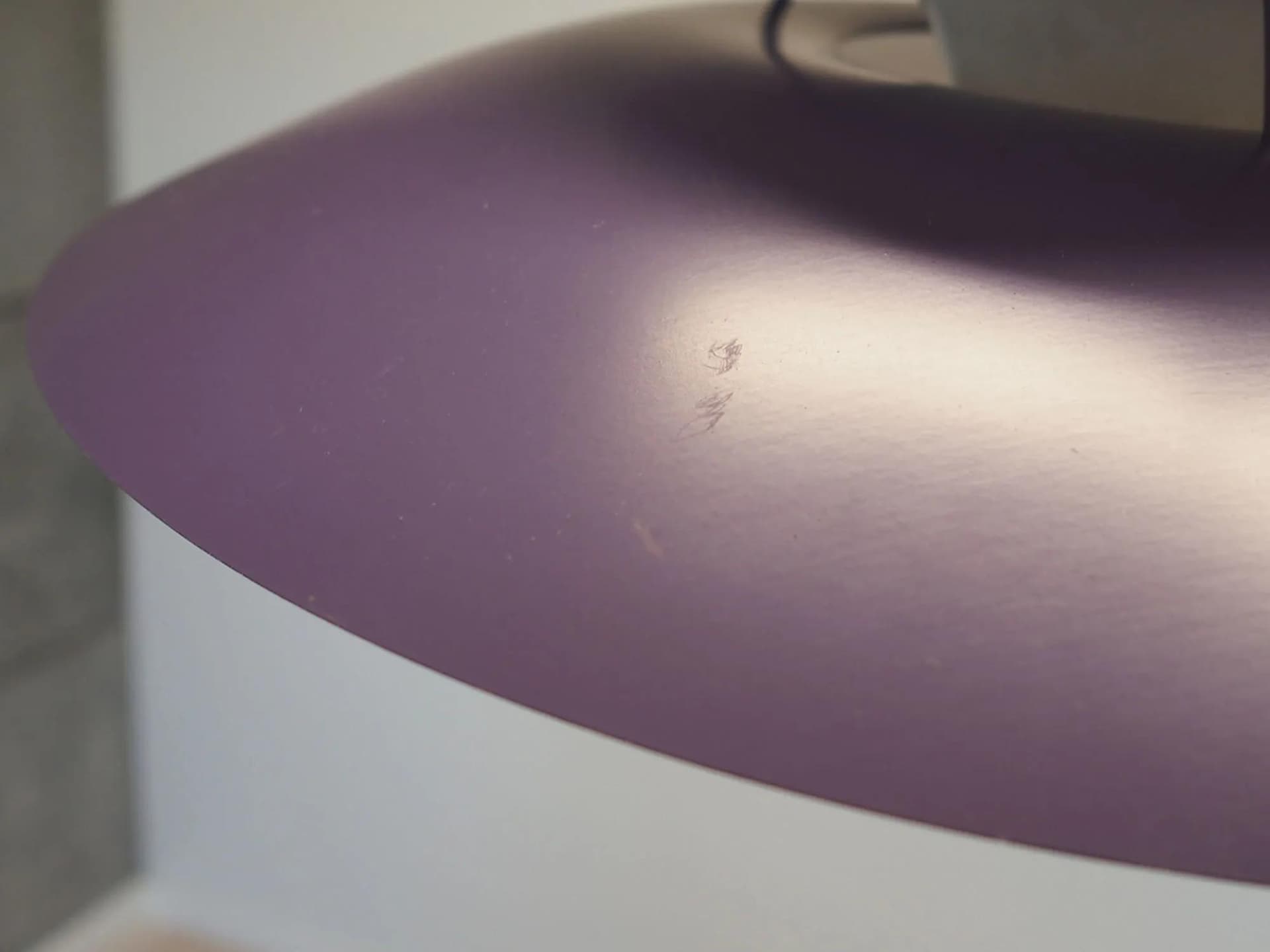 Pendant Lamp PH 5, violet metal, by P. Henningsen, Louis Poulsen, Denmark, 1970s - 42807