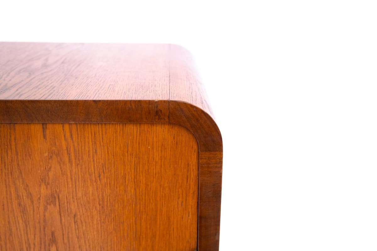 Dębowa komoda bieliźniarka Art Deco, Francja, lata 30. - 47580