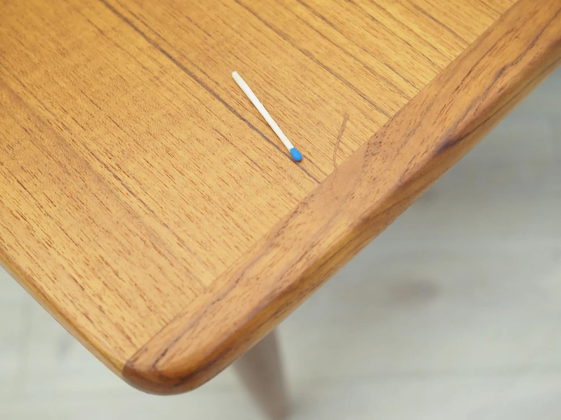 Rectangular Table, brown teak, Denmark, 1960s - 43360