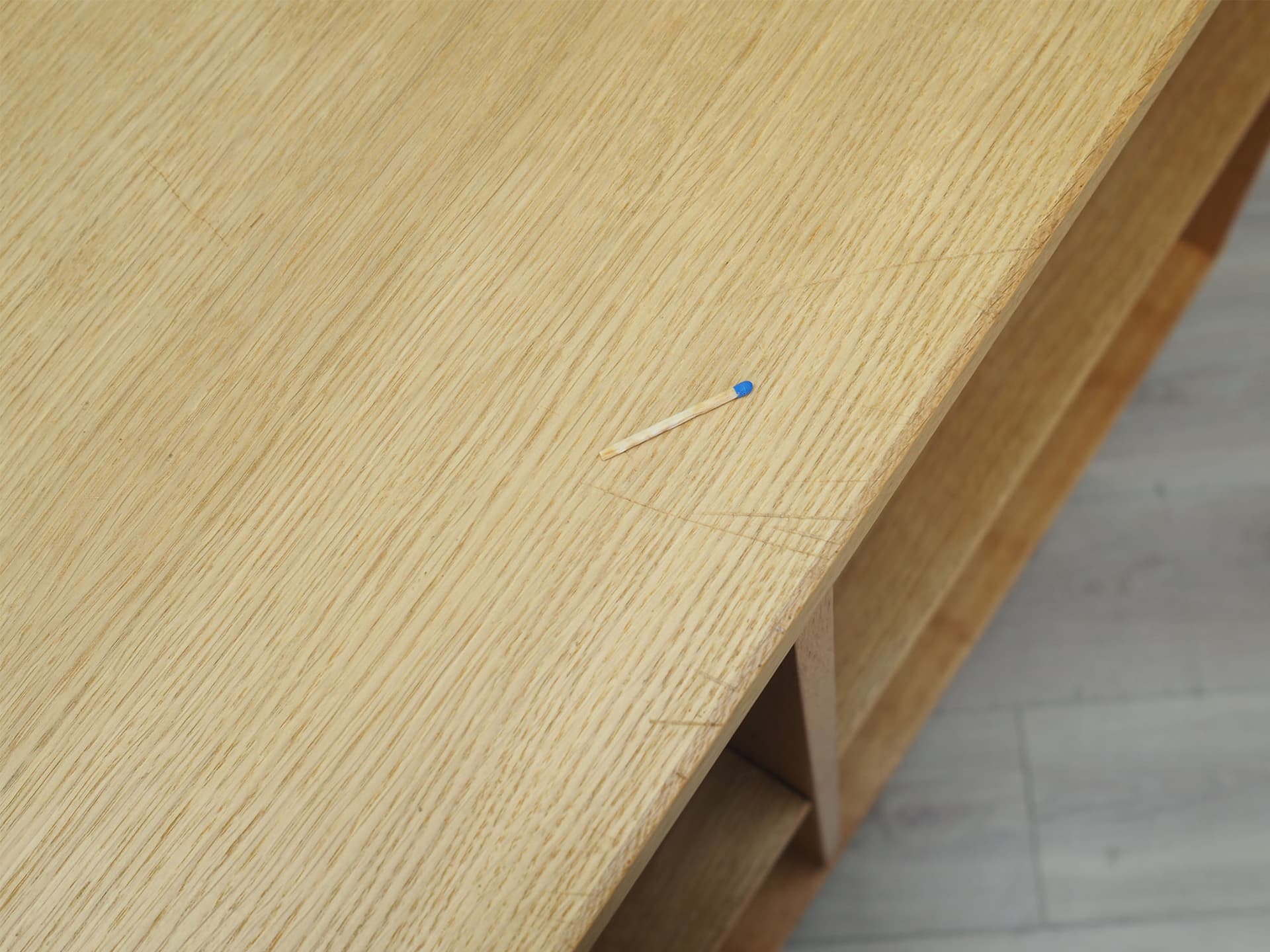 Regał, mid-century modern, jesion brązowy, Dania, lata 70. - 51462