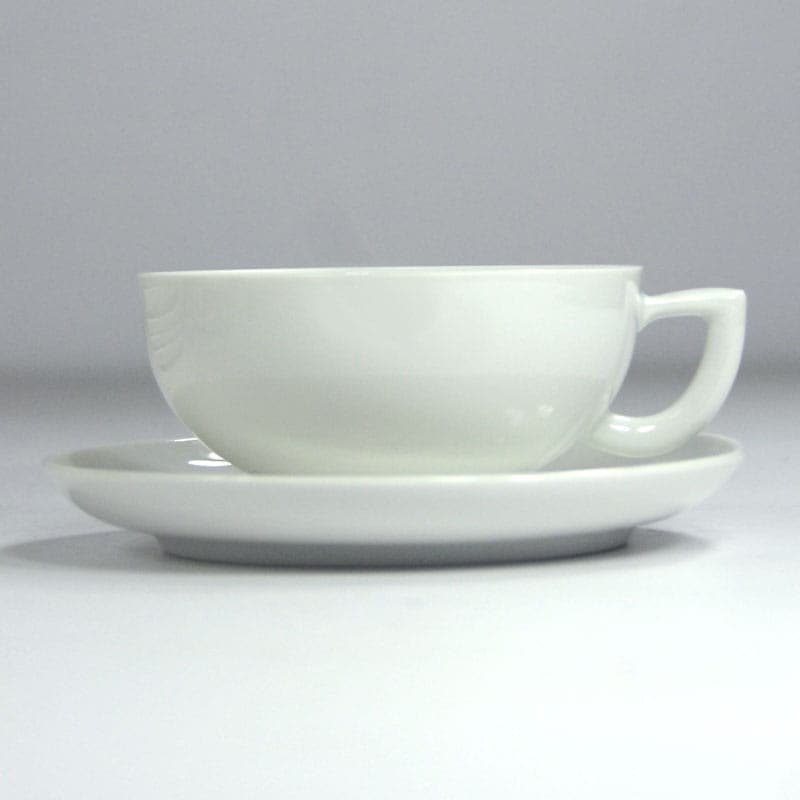 Dinnerware Set City Modern, white porcelain, by L. Rabold, Arzberg, Germany, 1980s. - 42940