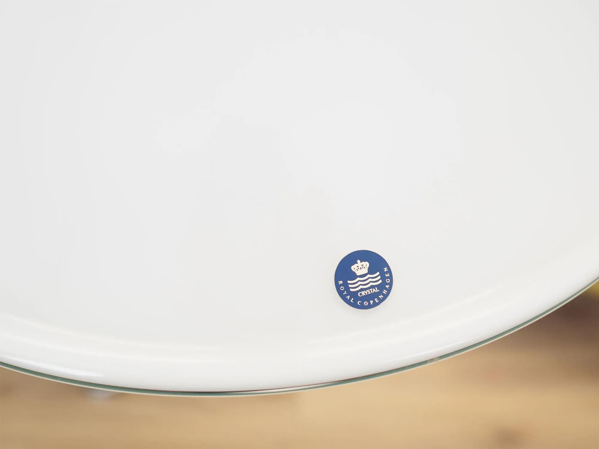 Pendant lamp, white glass, Holmegaard, Denmark, 1970s - 43206