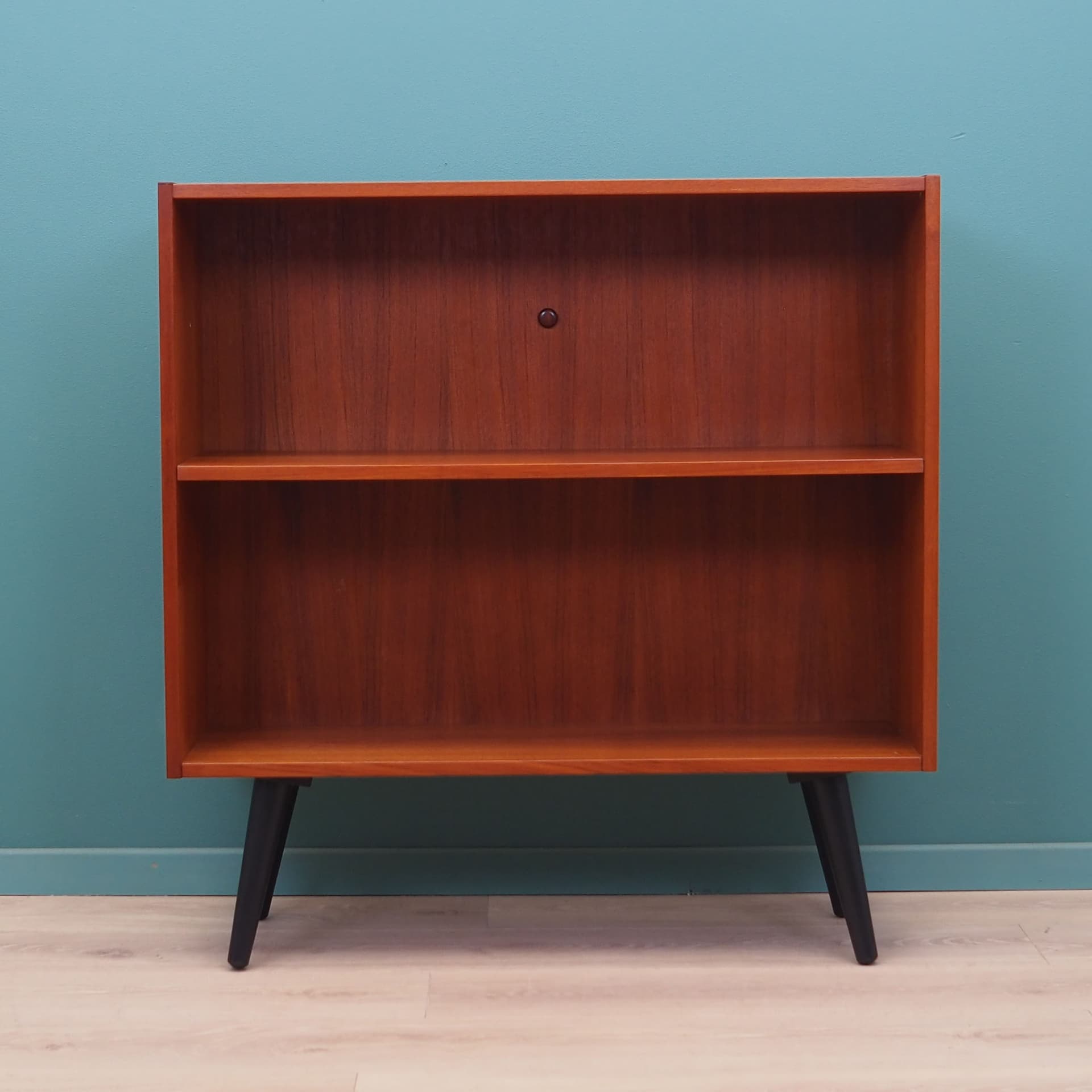 Bookcase, brown teak, Denmark, 1970s - 50667