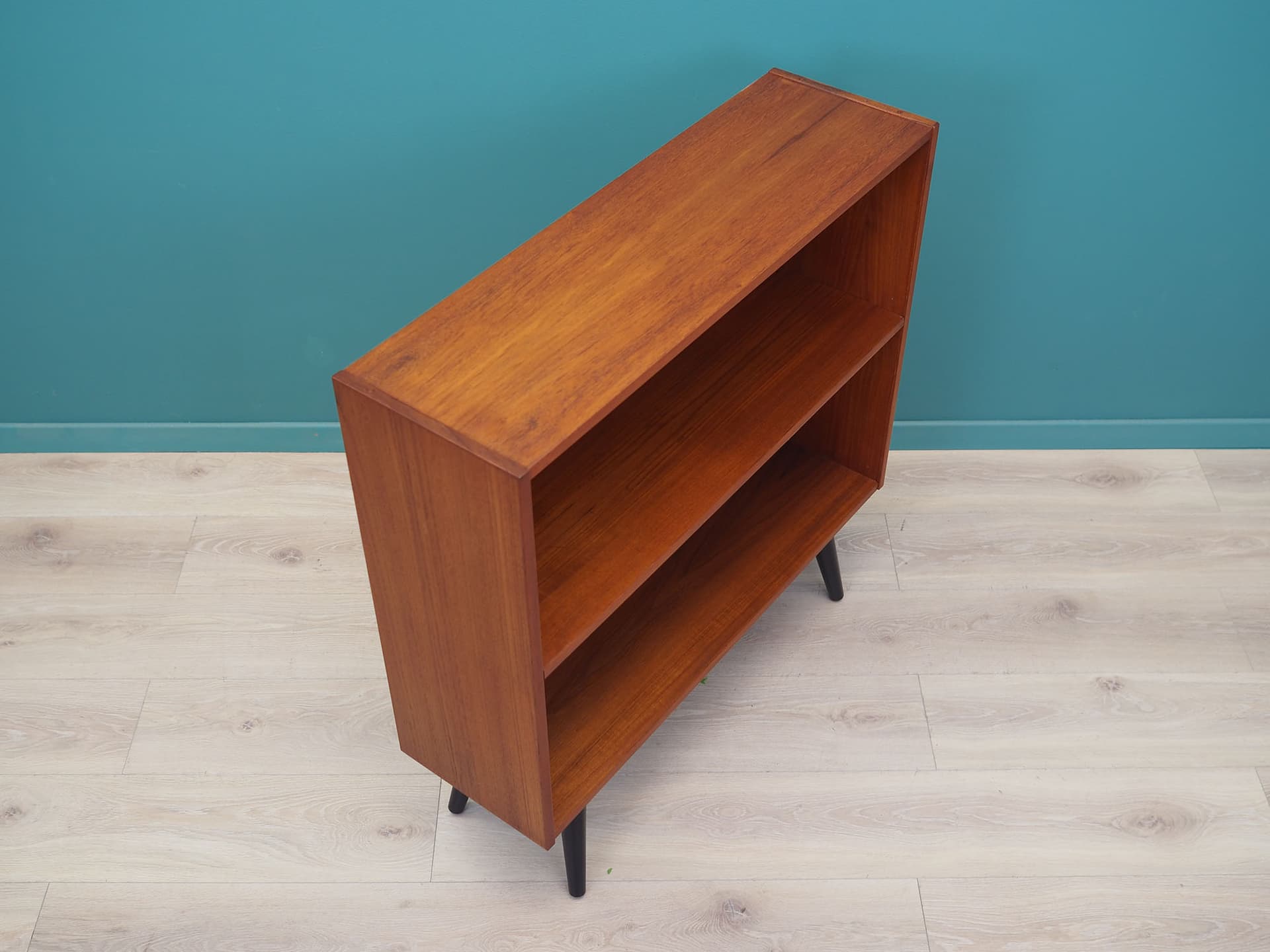 Bookcase, brown teak, Denmark, 1970s - 50668