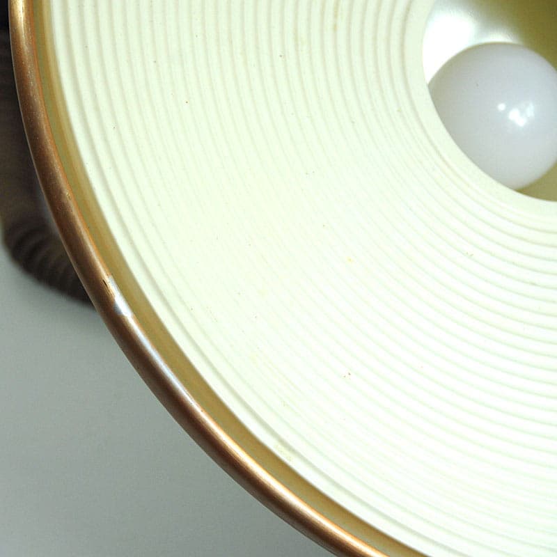 Ceiling lamp Space Age, pink, aluminum, Erco, Germany, 1970s. - 43534