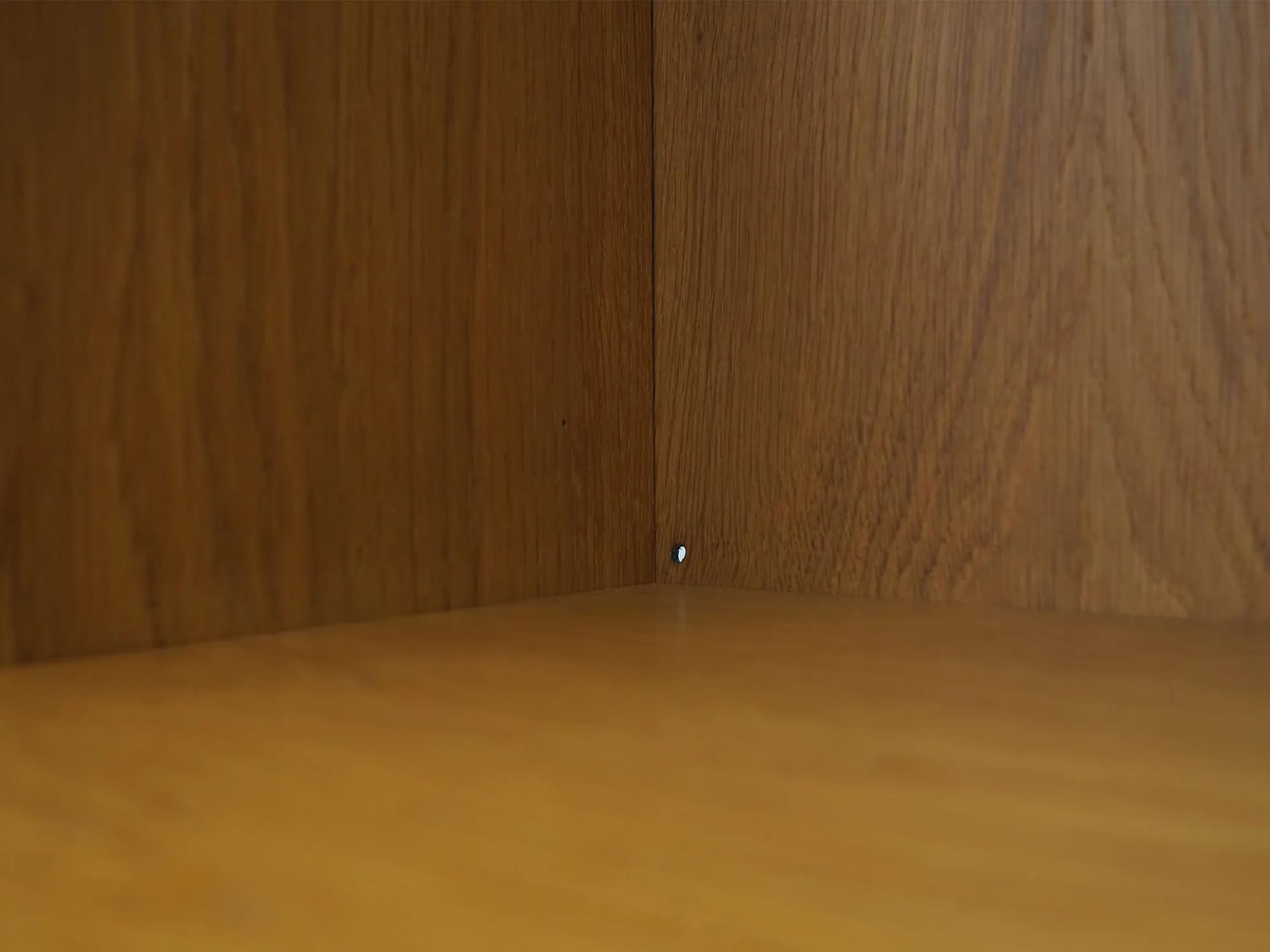 Regał, jesion brązowy ciemny, proj. B. Mogensen, Søborg Møbelfabrik, Dania, lata 70. - 43970